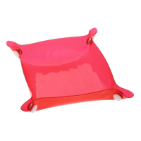 Red PVC Pocket Organiser for small items