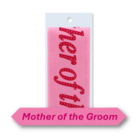 Stylish Mother of the Groom Sash for weddings