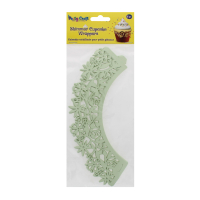 Party Craft Shimmer Cupcake Daisy Vine Mint decoration