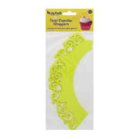 PARTY CRAFT NEON CUPCAKE SWIRL YELLOW