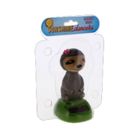 Sunshine Dancer Sloth Toy Car Decor No Battery