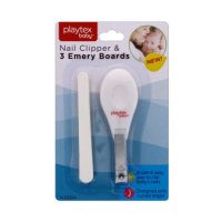Playtex Baby Nail Clipper with three Emery Boards