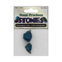 Large rectangular turquoise semi precious stones for crafts