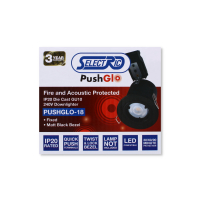 Ip20 240v Fixed Matt Black Downlighter