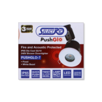 IP65 Fixed 240V White Shower Downlighter