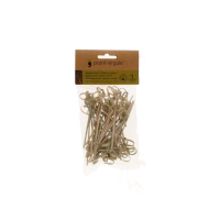 50 natural bamboo knot picks 9cm