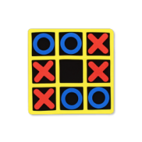 XO Chess Board Game combining chess and noughts and crosses.