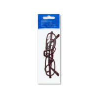 Designer reading glasses with string and +2.00 magnification