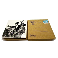 'Warm Wishes From Cambridge' souvenir coaster