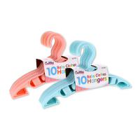 Rysons Cuddles 10-pack of assorted baby clothes hangers