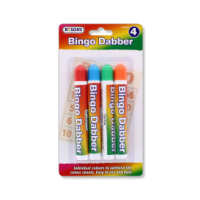 Rysons Bingo Dabbers 4 Pack assorted colours