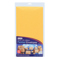 Rysons 5 Padded Envelopes Size B 120mm x 220mm