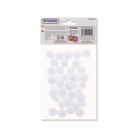 Rysons Polystyrene Craft Balls 40 Pack for wholesale purchase