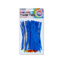 Rysons Metallic Coloured Twist Ties 600 Pack for wholesale packaging
