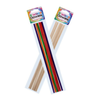 6 piece wood dowel set