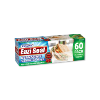 Zipper sandwich bags 60 piece pack