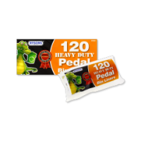Rysons Heavy Duty Pedal Bin Liners Roll Pack of 120