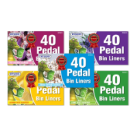 Rysons Scented Pedal Bin Liners 40 Pack with Tie Handles