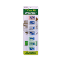 7 Day Pill Organiser for medication storage