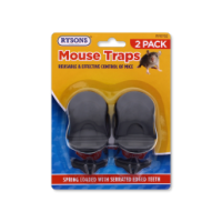 Rysons Reusable Mouse Traps Twin Pack for effective rodent control