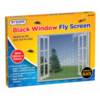 Adjustable Black Mesh Window Fly Screen