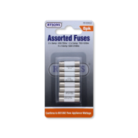 Rysons Assorted Fuses 8 Pack for electrical circuit protection