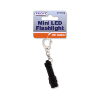 Rysons Mini LED Flashlight with Keychain