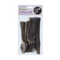 Rysons Reusable Metallic Cutlery Set 18 Piece for wholesale