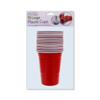 Rysons Red 12oz Party Cups 15 Pack