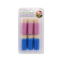 Rysons branded cocktail sticks 6 x 100 pack