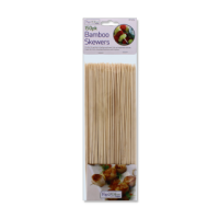 Rysons 25cm bamboo skewers 150 pack for catering and grilling.
