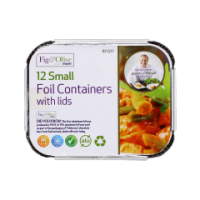 Rysons small foil food containers with lids 12 pack