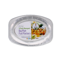 Rysons large aluminium foil buffet platters 3 pack