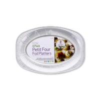 Rysons Oval Aluminium Foil Serving Platters pack of 4
