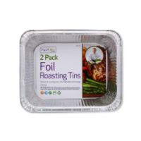 Rysons Large Foil Roasting Trays Twin Pack for catering