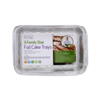 Rysons large aluminium foil cake trays pack of 3