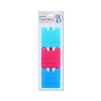 Set of 3 mini freezer packs for lunch boxes