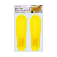 Rysons Corn-On-The-Cob Trays and Skewers Twin Pack