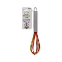 Rysons large stainless steel silicone whisk