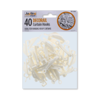 Rysons Curtain Track Glide Hooks 40 Pack