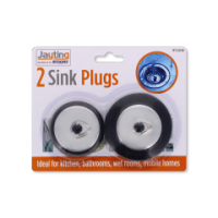 Rysons Universal Sink Plugs Mixed Size 2-Pack on hanging card