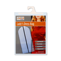 Transparent 54 inch ladies dress garment bag