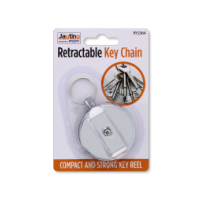 Rysons retractable key chain made from metal