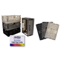 Rysons Collapsible Mini Stacking Storage Crate, studio shot