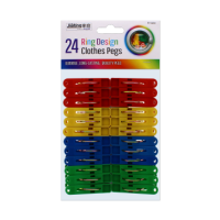 Rysons Clothes Pegs Ring Design 24 Pack