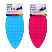 Heat-resistant silicone iron rest mat