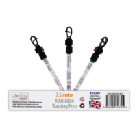 Adjustable heavy-duty washing line prop 2.6m by Rysons