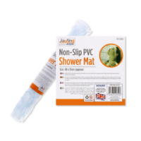 Non-slip PVC shower mat 48 x 31 cm