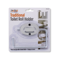 Traditional chrome toilet roll holder for wholesale