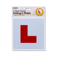 Super strong magnetic learner plates for cars, 2 pcs
